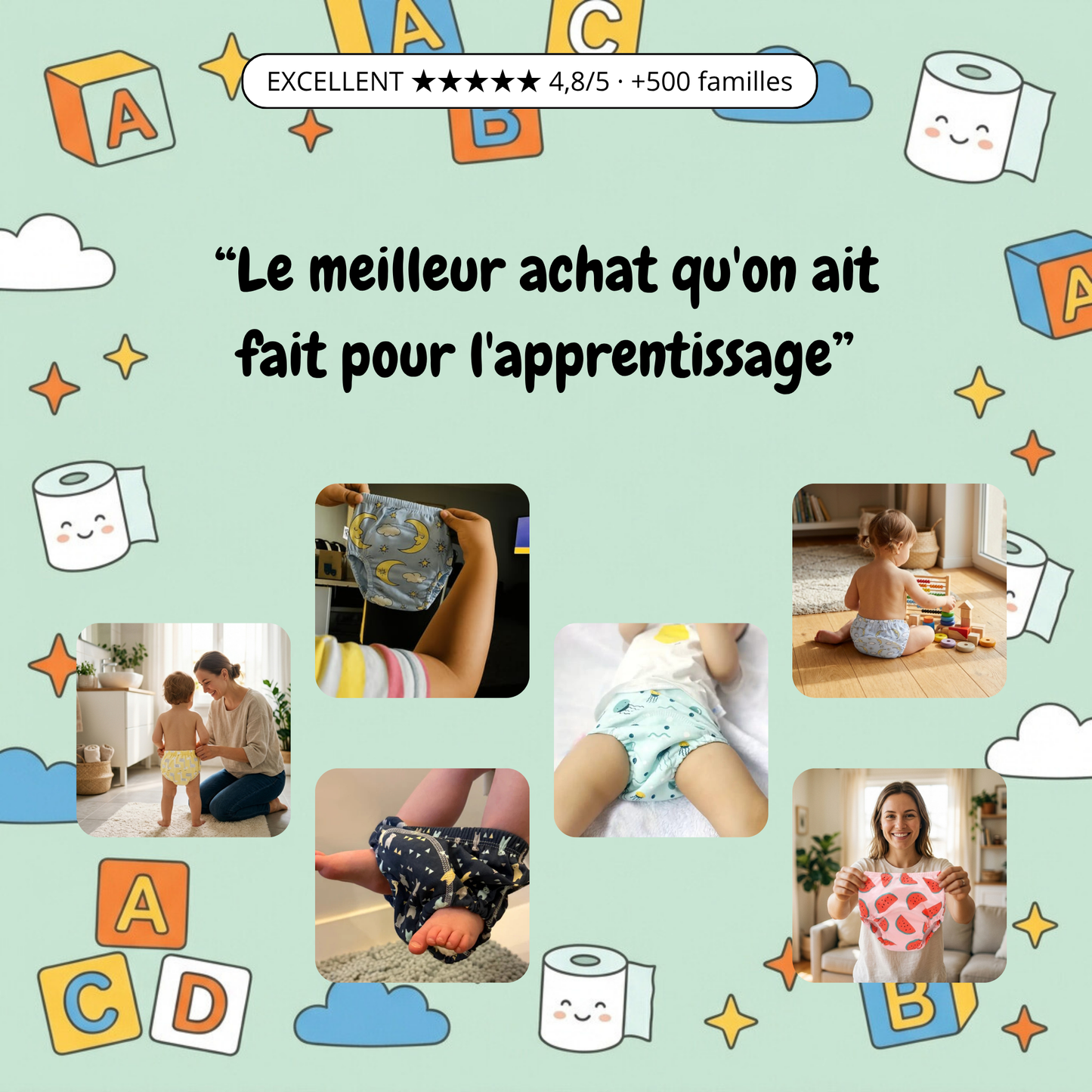 Culottes d'apprentissage Serrenia